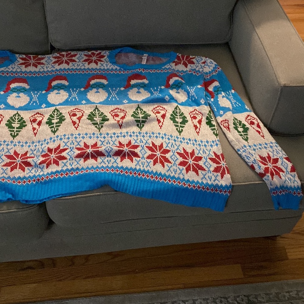 Holiday Double ugly sweater